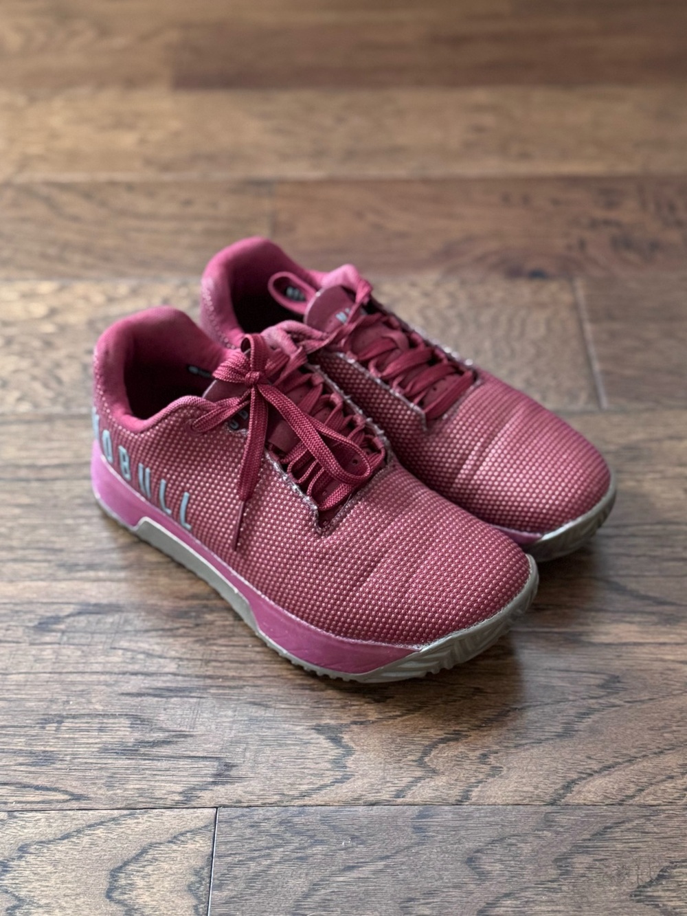 GUC Nobull Impact Women’s Shoes in Burgundy Gum Size 7